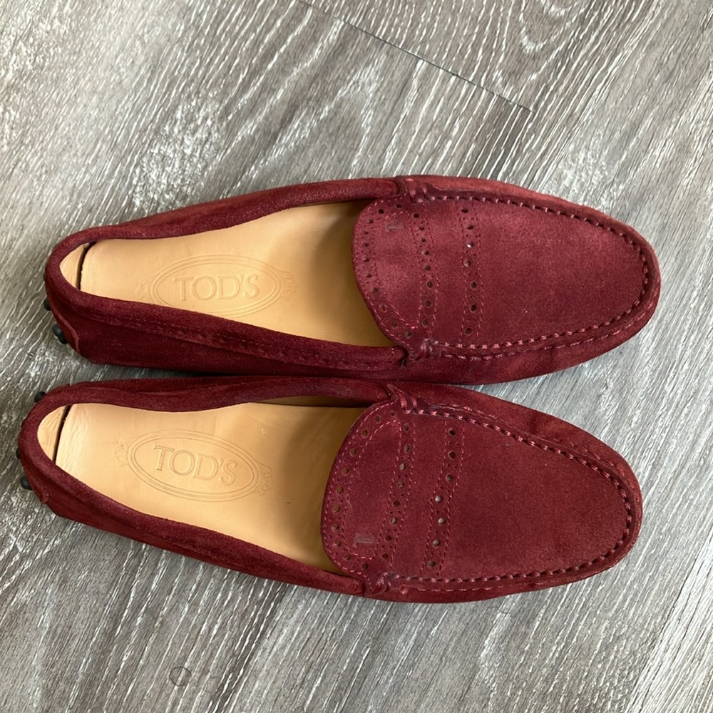 Tod’s driving shoe suede loafers - Picture 5 of 17